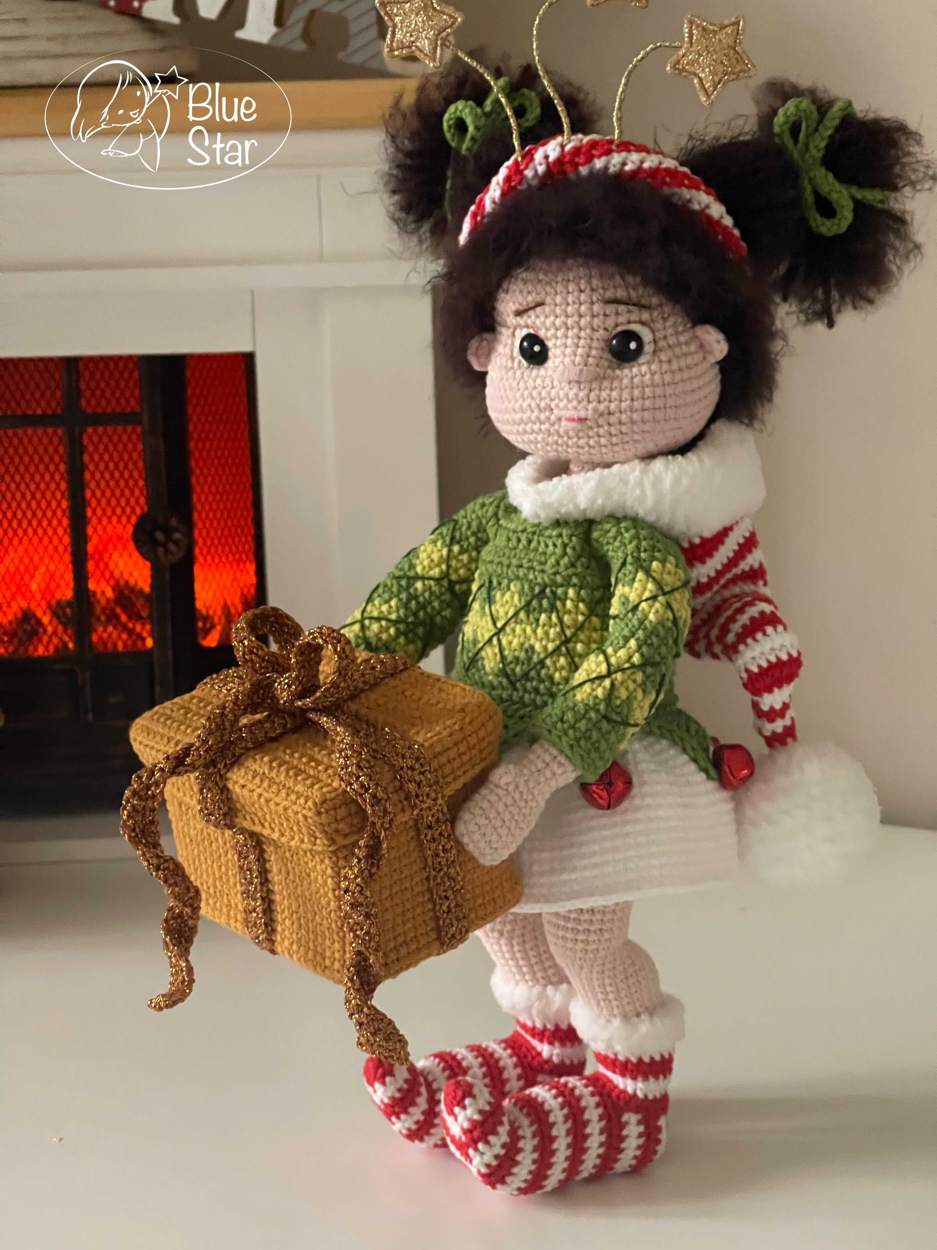 Świąteczna Lalka Zosia - obrazek 2